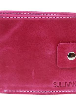 Маленький кожаный женский кошелек портмоне из натуральной кожи...2 фото