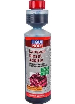 Присадка к топливу langzeit diesel additiv 250мл liqui moly