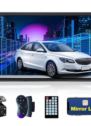 Camecho double din автомобільна аудіосистема bluetooth touch mp5 playe