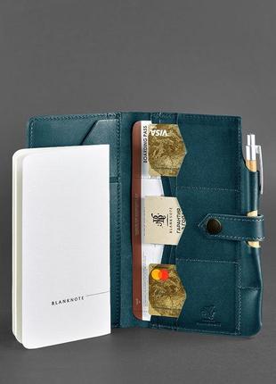 Тревел-кейс гаманець органайзер портмоне з натуральної шкіри з...5 фото