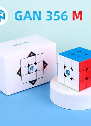 Кубик gancube 356 m stickerless gan356m2 магнитный 3x3