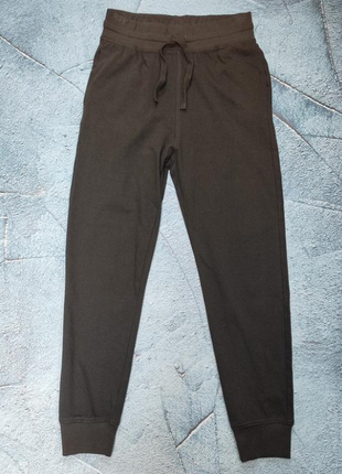 Легкие спортивные штаны для мальчика ростом 146 и 152 см. коттоновые без утепления.1 фото