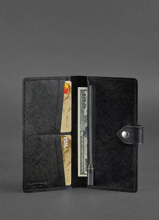 Жіночий шкіряний гаманець кланч купюрник лонгер з натуральної ...5 фото