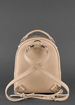 Жіночий шкіряний мінірюкзак практичний жіночий рюкзак із натур...3 фото