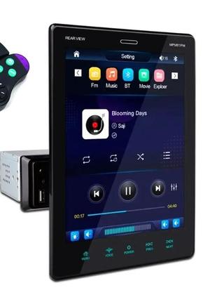 1din автомагнітола pi-1007 9.5" екран tesla style /4ядра/1gb r...