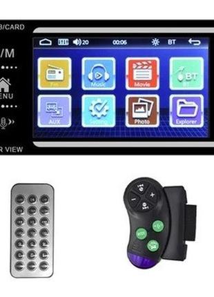 Автомагнітола 4168ai iso — сенсорний екран 4,1" + rgb-підсвітк...