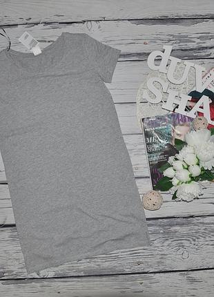 Xs / l h&m новое фирменное женское долгое футболка-платье2 фото