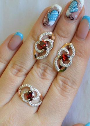 Срібний гарнітур 10