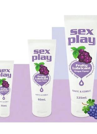 Оральний лубрикант sex play 35 ml