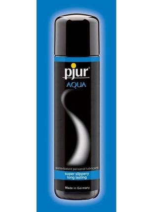 Універсальний лубрикант на водній основі - pjur aqua, 2 ml