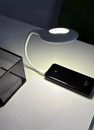 Гнучка usb led-лампа з голосовим керуванням англійська нічник ...5 фото