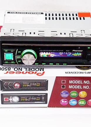 Автомагнітола pioneer 1581 usb+rgb підсвітка+sd+fm+aux+ пульт ...