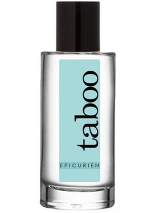 Туалетна вода з феромонами для чоловіків taboo epicurien, 50 ml