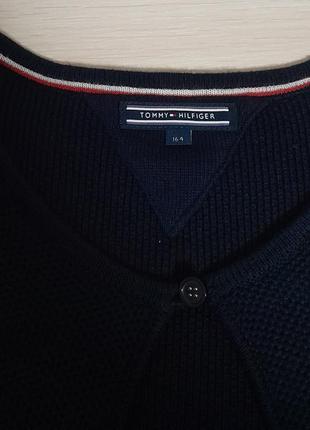 Шикарный распашной кардиган синего цвета tommy hilfiger оригинал, молниеносная отправка5 фото