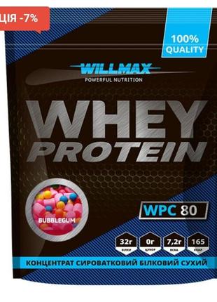 Whey protein 80% бабл гам 920г. сироватковий білковий сухий ко...