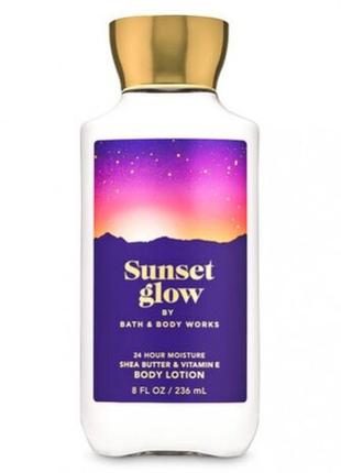 Лосьйон для тіла sunset glow bath and body works оригінал сша b21