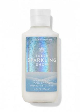Fresh sparkling snow discount