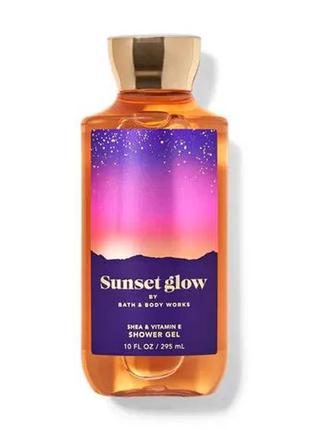 Гель для душу sunset glow bath and body works оригінал сша