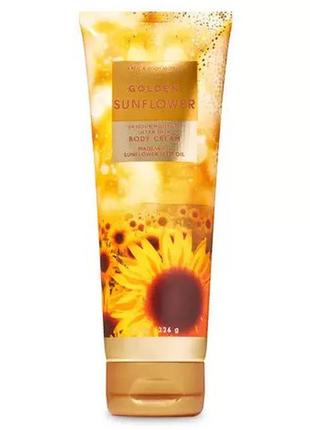 Крем для тіла golden sunflower bath and body works оригінал сша