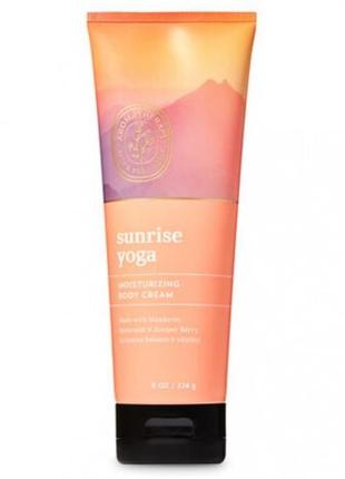 Крем для тіла bath and body works sunrise yoga body cream