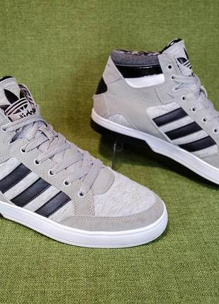 Adidas hard court hi високі кеди кросівки оригінал! р. 43 27,5 см