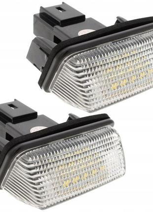 Toyota corolla 06-14 підсвітка номера світлодіодна led 2 шт. л...