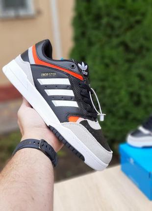 Мужские кроссовки adidas drop step black чёрные3 фото