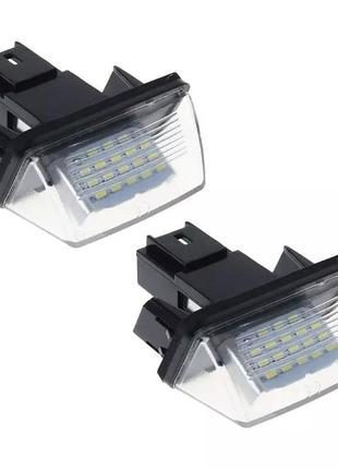 Citroen c4 picasso підсвітка номера світлодіодна led 2 шт комп...
