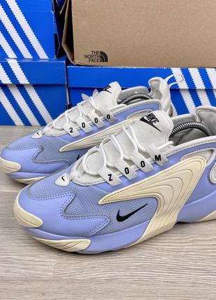 Кроссовки nike zoom 2k сеточка голубые женские 38.52 фото