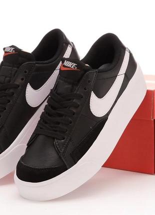 Жіночі кросівки nike blazer low platform