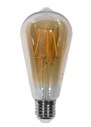 Лампа едісона світлодіодна lemanso 4w e27 320lm 2200k lm3802