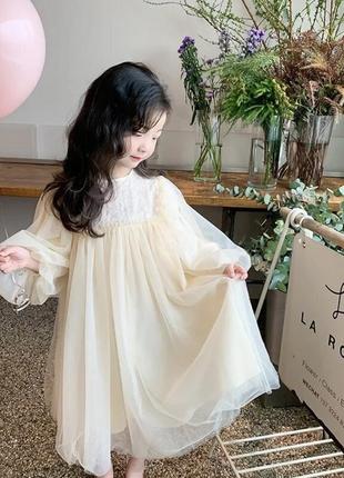 Новое платье облачко( нежное и красивое)