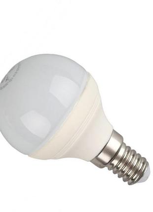 Лампа світлодіодна lemanso 4w e14 380lm 6500k g45 lm30202 фото