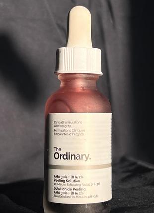 The ordinary - aha 30% + bha 2% peeling solution