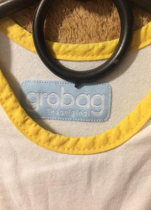Детский спальный мешок buzzy bee grobag the gro company - 0-6 месяцев, 1.0 tog унисекс9 фото
