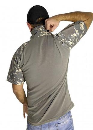 Тактическая футболка esdy a416 acu m camouflage (4251-12487a)4 фото