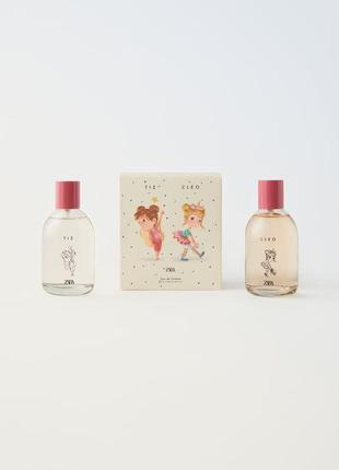 Дитяча туалетна вода zara cleo 100ml + zara tiz 100 ml