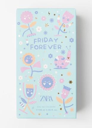 Дитяча туалетна вода zara friday forever 100ml