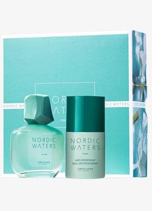 Подарунковий набір nordic waters oriflame парфумерна вода (50 ...