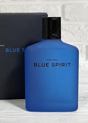 Туалетная вода zara man blue spirit 100 мл (з набора без коробки)