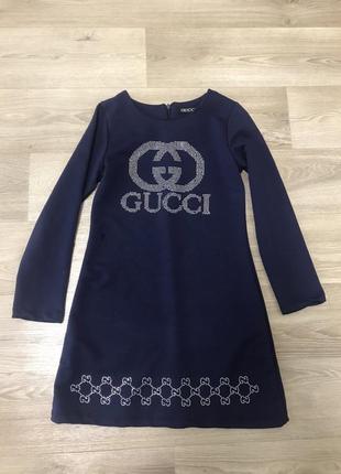 Платье на девочку gucci1 фото