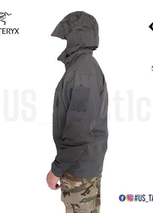 Arc’teryx leaf alpha jacket (gore tex) gen. 2.2 wolf grey4 фото