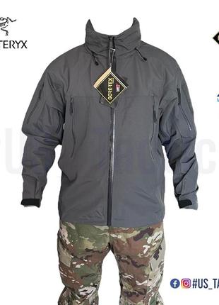 Arc’teryx leaf alpha jacket (gore tex) gen. 2.2 wolf grey1 фото