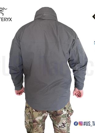 Arc’teryx leaf alpha jacket (gore tex) gen. 2.2 wolf grey2 фото