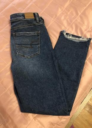 Джинсы american eagle размер 10 high rise mom jeans