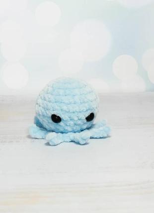 Восьминіг,  іграшка для дитини, перша іграшка, іграшка на брелок, подарунок-комплімент