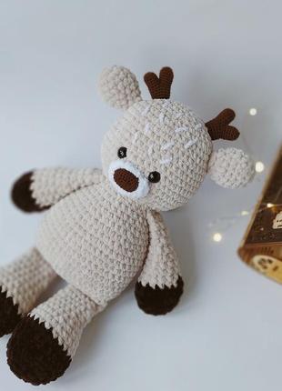 Плюшеве оленя, іграшка-подушка, подарунок на різдво, м'яка іграшка10 фото