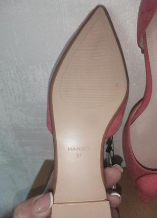 Жіночі черевички човника mango4 фото