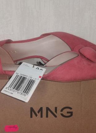Жіночі черевички човника mango2 фото