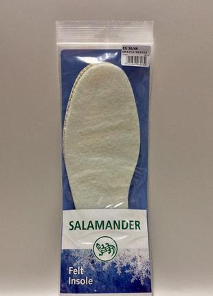 Зимова устілка з повстю salamander felt insole (обрізна 36/46)